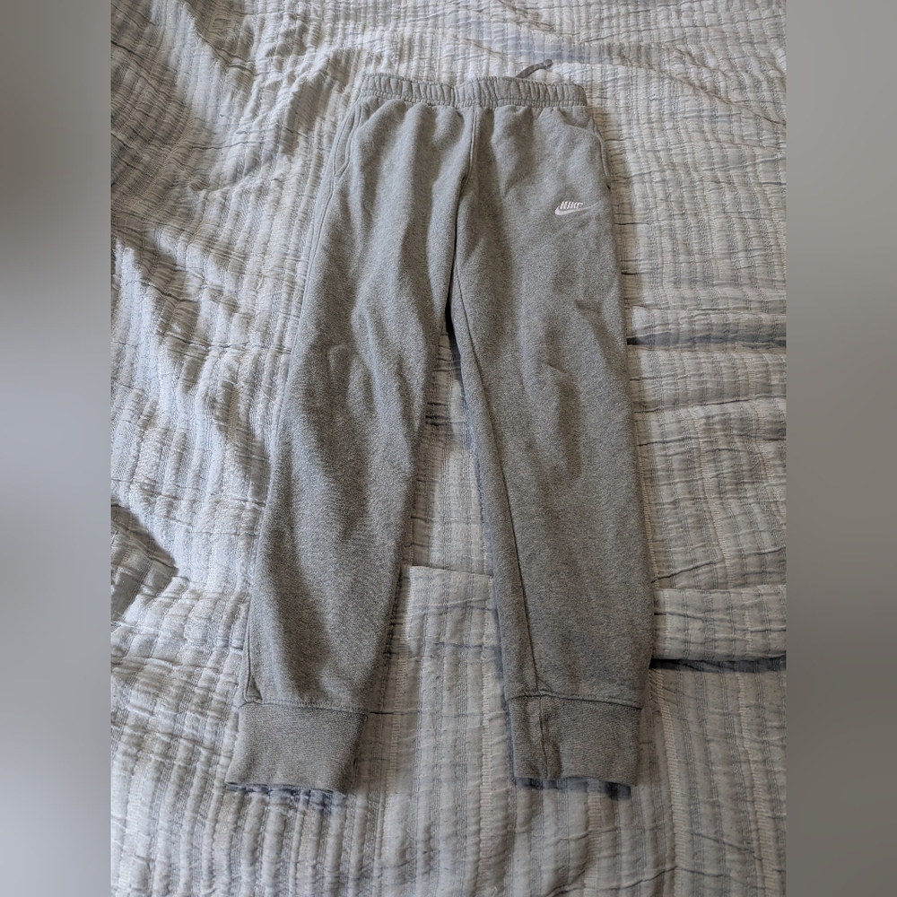 Nike Men's Gray Jogger Sweatpants Size Xtra Small